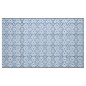 Blaue abstrakte Aquarellkunst Stoff (Fat Quarter (45,7 x 55,9 cm))