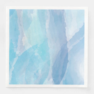 Blaue, abstrakte, coole serviette