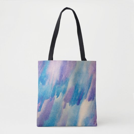 Blaue abstrakte Hintergrundabstrakte, Aqua, Art, A Tasche (Vorderseite)