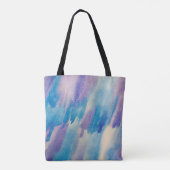 Blaue abstrakte Hintergrundabstrakte, Aqua, Art, A Tasche (Rückseite)