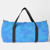 Blaue Abstrakte Muster Duffel Bag Duffle Bag (Vorderseite)