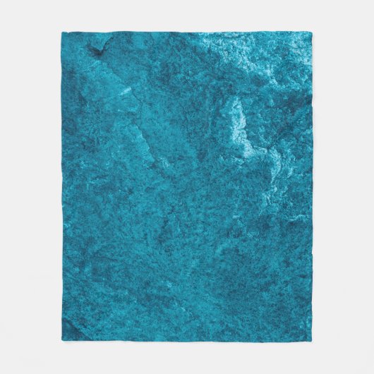Blaue abstrakte Textur, Kunst, grafische Gestaltun Fleecedecke (Vorderseite)