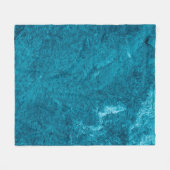 Blaue abstrakte Textur, Kunst, grafische Gestaltun Fleecedecke (Vorderseite (Horizontal))