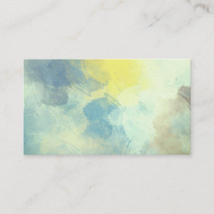 blaue abstrakte Visitenkartenvorlage Visitenkarte