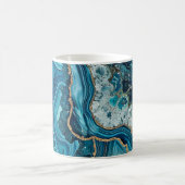 Blaue Achat-Kaffeetasse Kaffeetasse (Mittel)