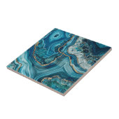 Blaue Achat-Keramikfliese Fliese (Seite)
