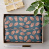 Blaue Acorn-Muster Seidenpapier (Geschenk)