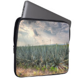 Blaue Agave Laptopschutzhülle (Vorne Rechts)