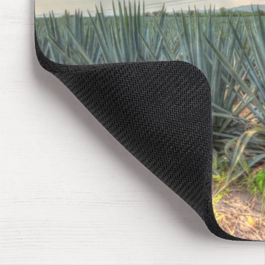 Blaue Agave Mousepad (Ecke)