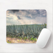 Blaue Agave Mousepad (Mit Mouse)