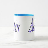 Blaue Alastair-Bezeichnung Tasse (Zentrum)