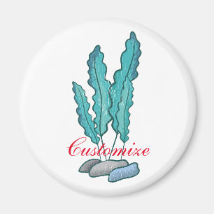 Blaue Algen Thunder_Cove Magnet