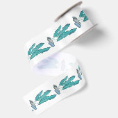 Blaue Algen Thunder_Cove Satinband (Rückseite)