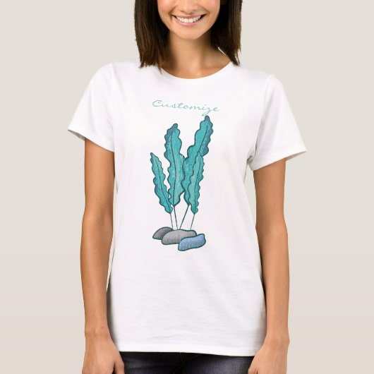 Blaue Algen Thunder_Cove T-Shirt (Vorderseite)