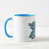Blaue Alligatorkaffee-Tasse Tasse (Links)