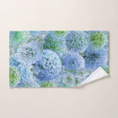 Blaue Alliums Handtuch (Handtuch)