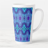 Blaue Aluminiumflasche Milchtasse (Rechts)