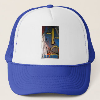 BLAUE AMAZON TRUCKERKAPPE