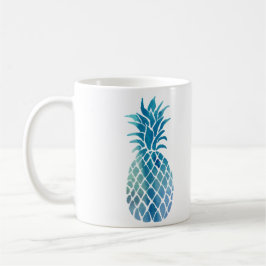 Blaue Ananas Kaffeetasse