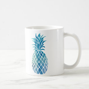 Blaue Ananas Kaffeetasse