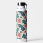 Blaue Ananas Trinkflasche (Rückseite)