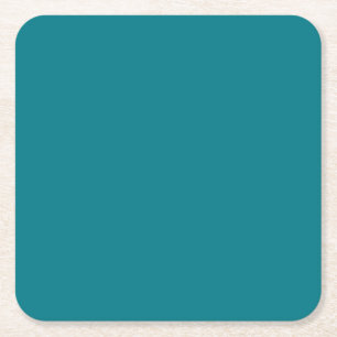 BLAUE Änderungsfarbe der Schablone DIY ADDIEREN Rechteckiger Pappuntersetzer