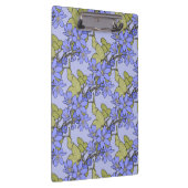 Blaue Anemone Klemmbrett (Rechts)