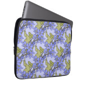 Blaue Anemone Laptopschutzhülle (Vorne Rechts)