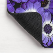 Blaue Anemone Mousepad (Ecke)