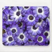 Blaue Anemone Mousepad (Vorne)