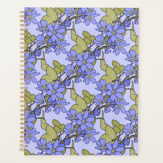 Blaue Anemone Planer (Vorderseite)