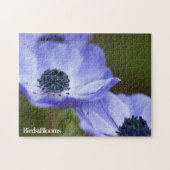Blaue Anemone Puzzle (Horizontal)