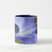 Blaue Anemone Tasse (Zentrum)