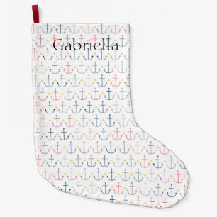 Blaue Anker Großer Weihnachtsstrumpf