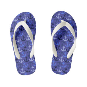 Blaue Anker, Wasserkinder-Flip Flops Kinderbadesandalen