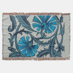 Blaue antike Blumenkunst rustikale Fliesendekorati Decke