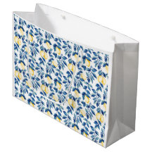 Blaue Aquarell-Limette