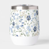 Blaue Aquarell-Wildblume (Vorderseite)