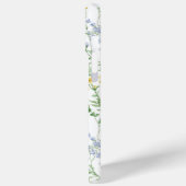 Blaue Aquarell-Wildblume Case-Mate iPhone Hülle (Rückseite / Links)