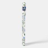 Blaue Aquarell-Wildblume Case-Mate iPhone Hülle (Rückseite / Rechts)
