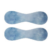 Blaue Aquarelltextur Baseball (Paneele)