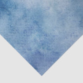 Blaue Aquarelltextur Seidenpapier (Ausschnitt)