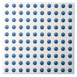 Blaue Aquarelltöne Fliese