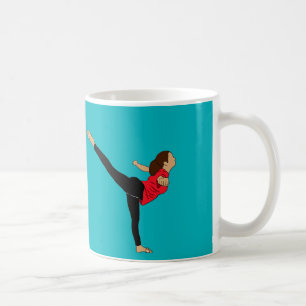 Blaue Arabeske Kaffeetasse