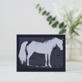 Blaue arabische Postkarten (Stehend Vorderseite)