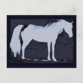 Blaue arabische Postkarten (Vorderseite)