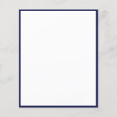 Blaue Aufforderung zur Haushaltsbestätigung (Rückseite)