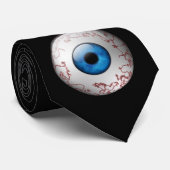 Blaue Augapfel-Krawatte Krawatte (Gerollt)