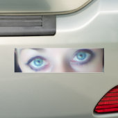 blaue Augen Autoaufkleber (Auf Auto)