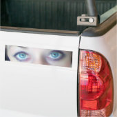 blaue Augen Autoaufkleber (Auf Lkw)
